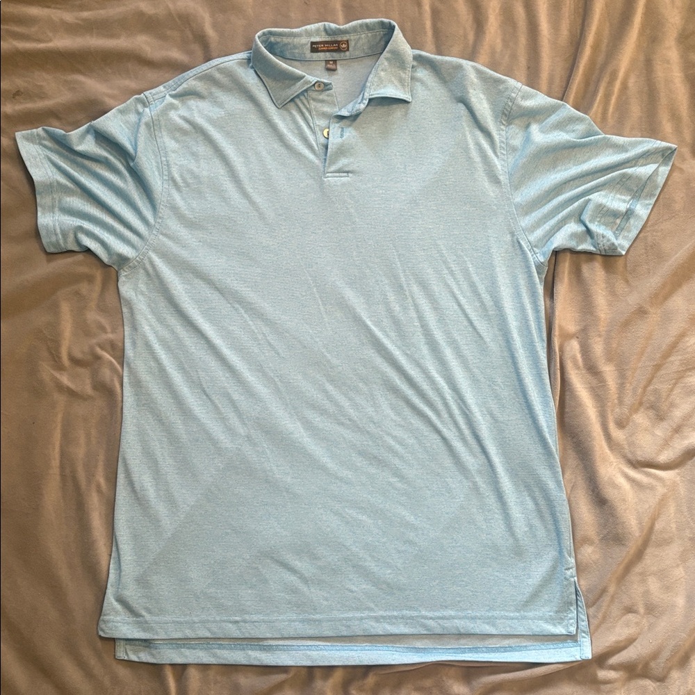 Peter Millar Sky Blue Summer Comfort Polo